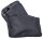 XXL Rollenreisetasche 100-135 Liter Reisetasche faltbar mit Tasche in Schwarz