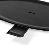 Princess 103200 Elypse Pure Tischgrill, Oval Raclette, 60x30cm Bratfläche