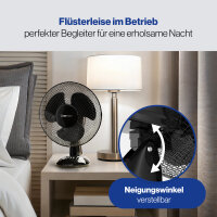 Clatronic Tischventilator VL 3601 schwarz