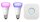 Philips Hue White & Color Ambiance E27 2er Starter Set 2x800lm, bis zu 16 Mio. Farben, dimmbar, steuerbar via App, kompatibel mit Amazon Alexa (Echo, Echo Dot)